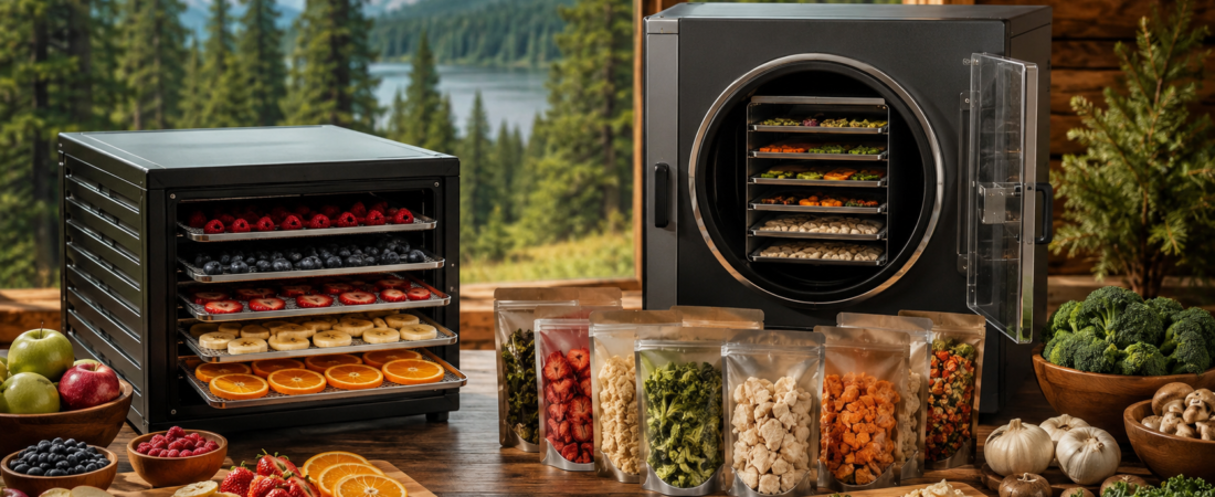Food Dehydrator vs Freeze Dryer for Camping Meals