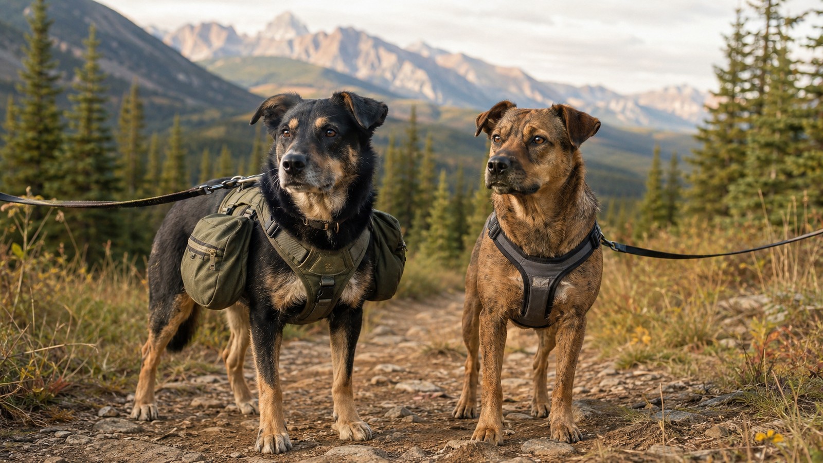 Dog Backpack Harness vs Standard Harness for Hiking