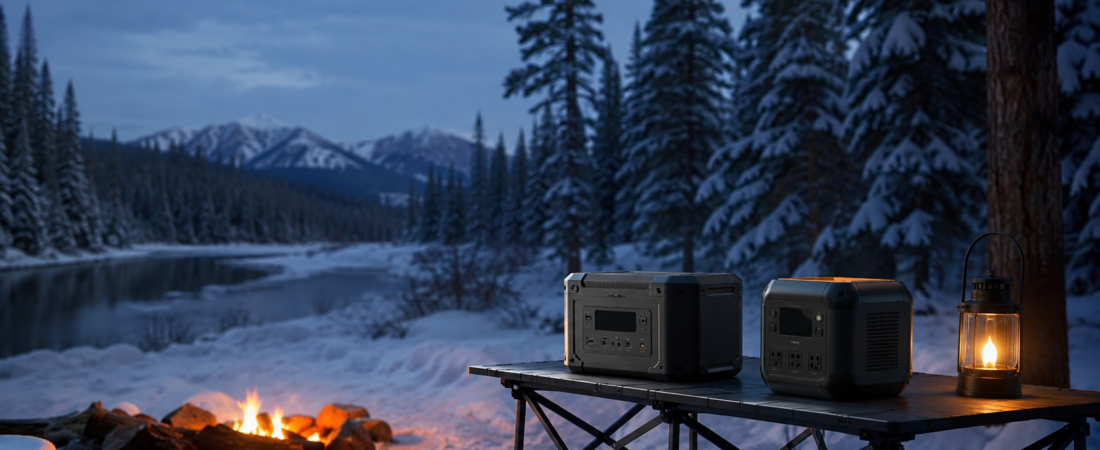 LiFePO4 vs NMC Power Stations in Canadian Cold