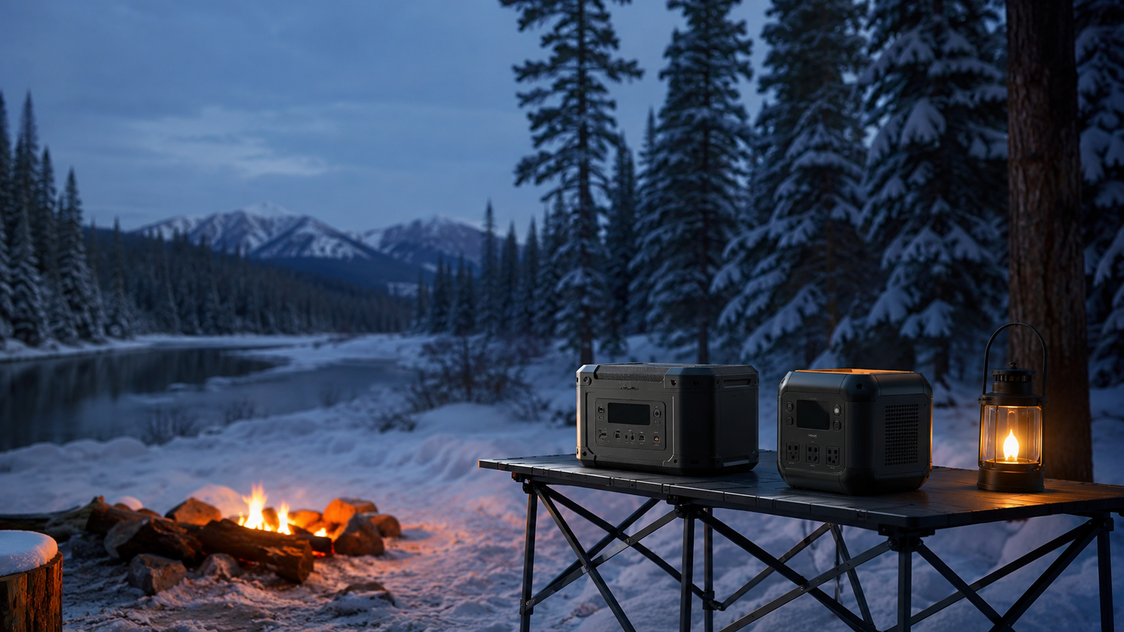 LiFePO4 vs NMC Power Stations in Canadian Cold